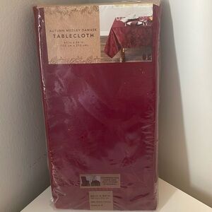 Autumn Medley Tablecloth Wine colored